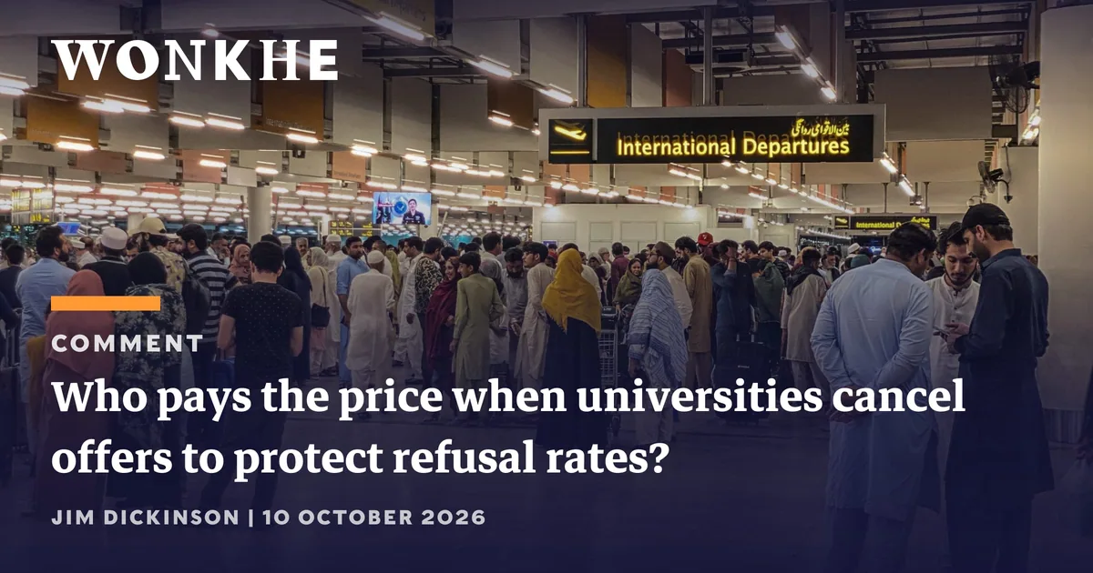universities face legal questions over offer cancellations